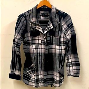 Hurley plaid jacket